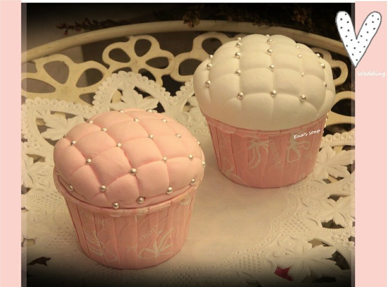 婚礼小物...棉花糖皂2入礼盒by娜娜妈 - 植栽 - 植物．花 粉红色