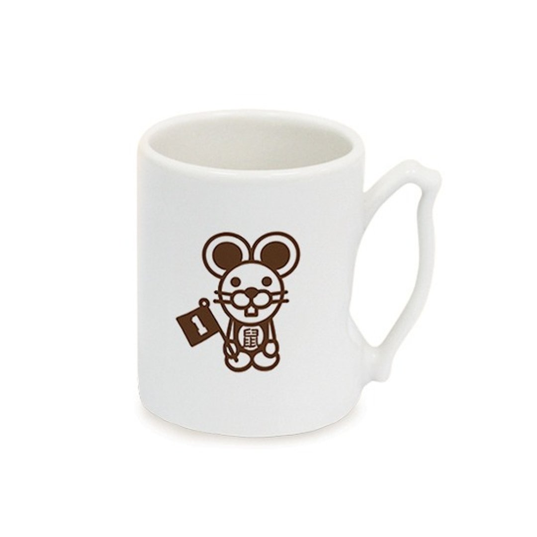 十二生肖游台湾马克杯(单入) 鼠 - 咖啡杯/马克杯 - 其他材质 