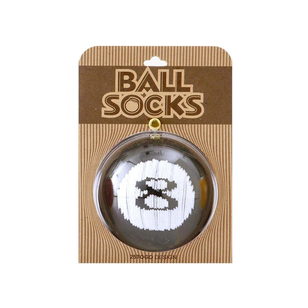 POOL BALL SOCKS 撞球袜8号球 - 袜子 - 棉 黑色