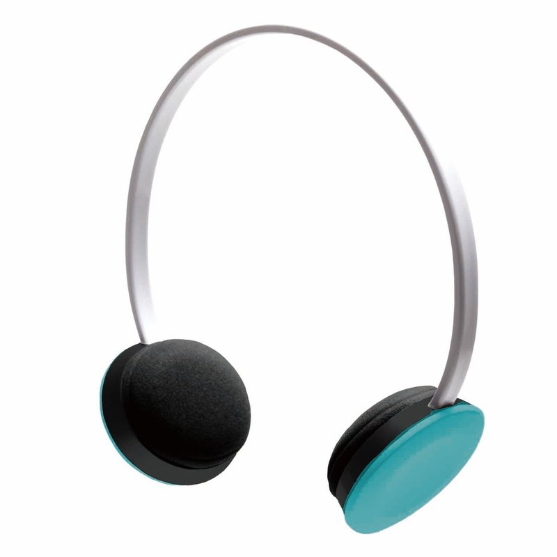 专属声活│hoomia 好定制│【U2 Me】Tiffany Love（白头条+Tiffany绿耳壳）配色限定．多彩生活．头戴式立体声耳机 - 耳机 - 塑料 绿色