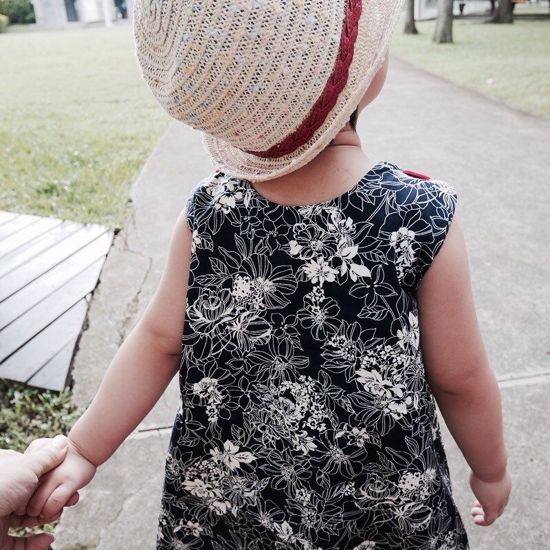 婴儿【w206_320 宝宝女童装-公主裙材料包】适用6个月-2岁 - 洋装/连衣裙 - 其他材质 白色