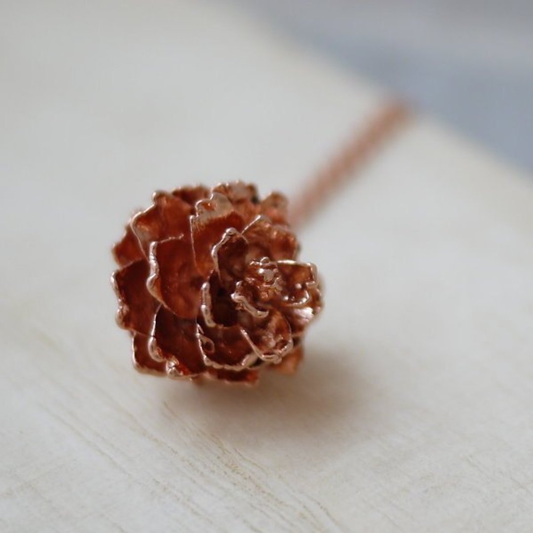 【金＊夏琳 · 饰品】 黄金松果项链 玫瑰金 - 项链 - 其他金属 