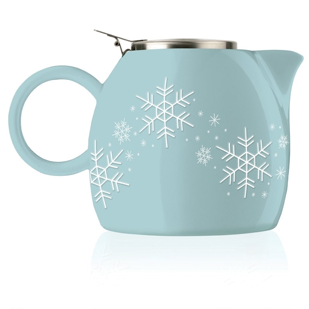 Tea Forte 普格陶瓷茶壶 - 雪花 Snowflake - 茶具/茶杯 - 其他材质 多色
