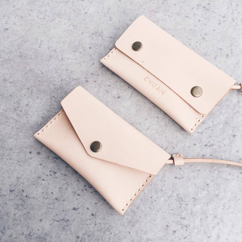 真皮手作 城市记忆 名片夹 悠游卡夹 票卡 免费打印 原皮 - 其他 - 真皮 金色