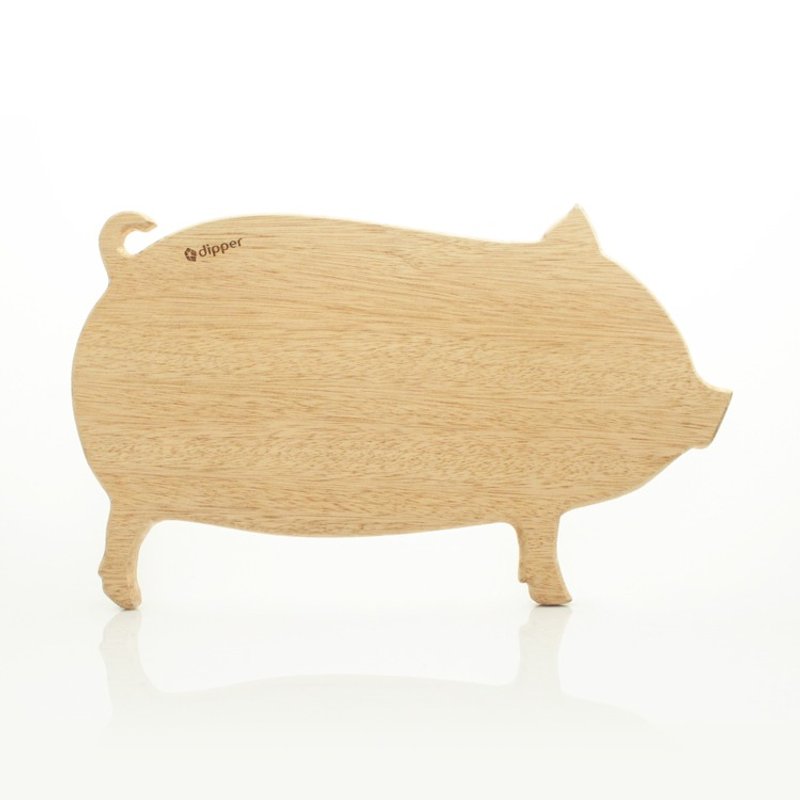 dipper天然原木胖嘟嘟阿肥砧板/钻板(摆盘适用) - 厨房用具 - 木头 