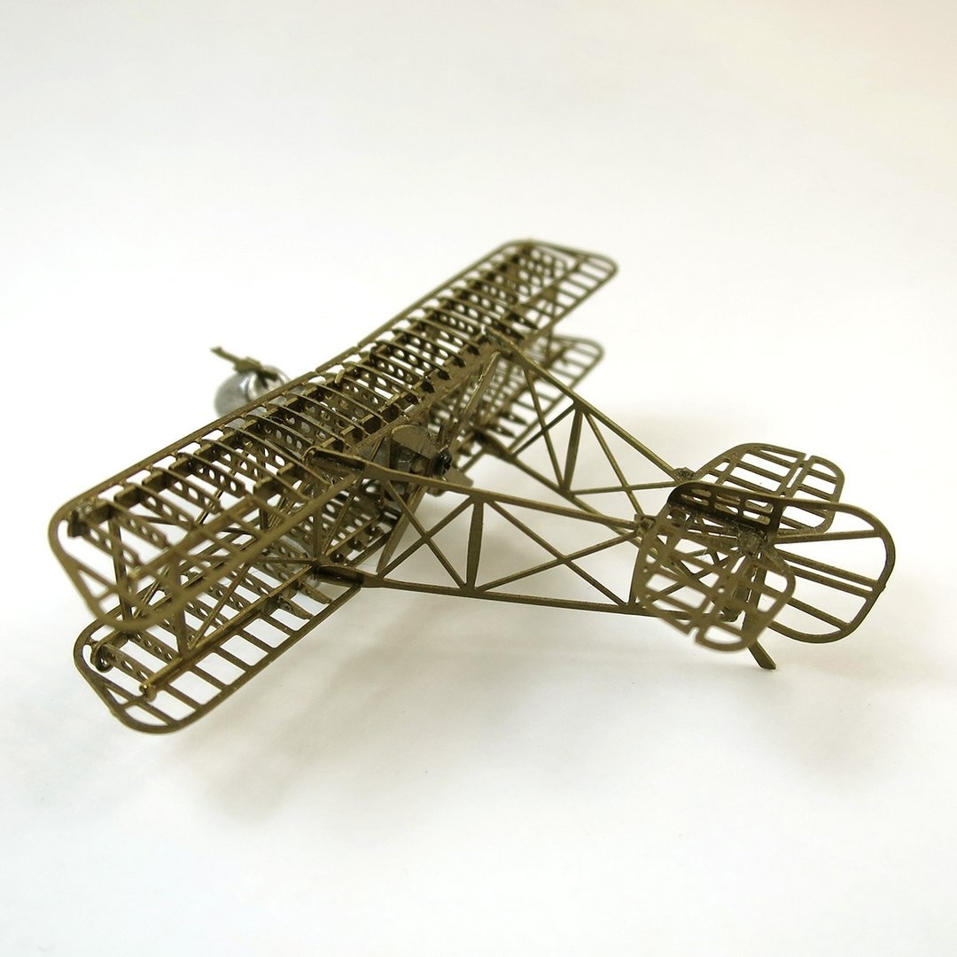 [SUSS] 日本进口Aerobase Airco DH2进口高质感黄铜 第一次世界大战英国战斗机模型-现货免运 - 其他 - 其他金属 咖啡色