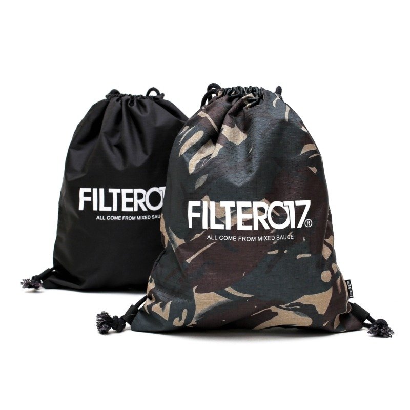 Filter017 Logo Drawstring Bag - 束口袋双肩包 - 其他材质 多色