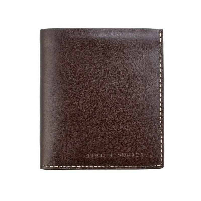 DANIEL 短夹_Chocolate / 深咖啡色 - 皮夹/钱包 - 真皮 咖啡色