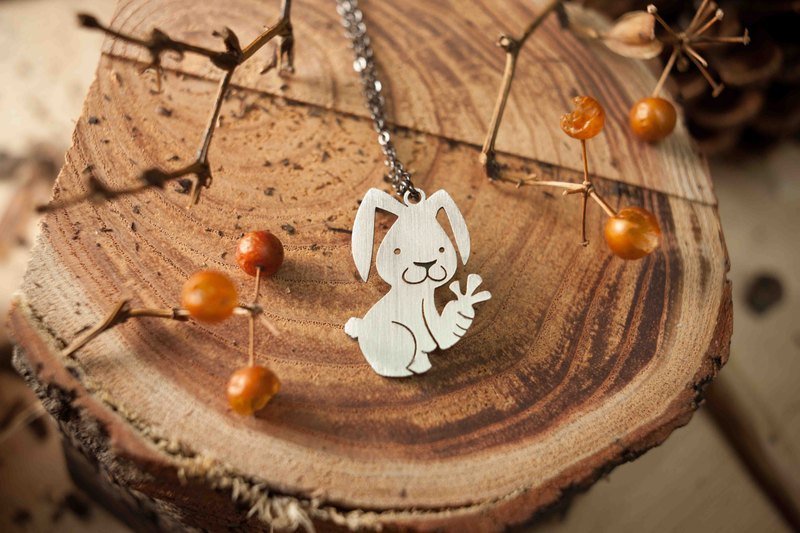 Black Joker  森灵动力系列 萝卜兔 - 项链 - 其他金属 银色