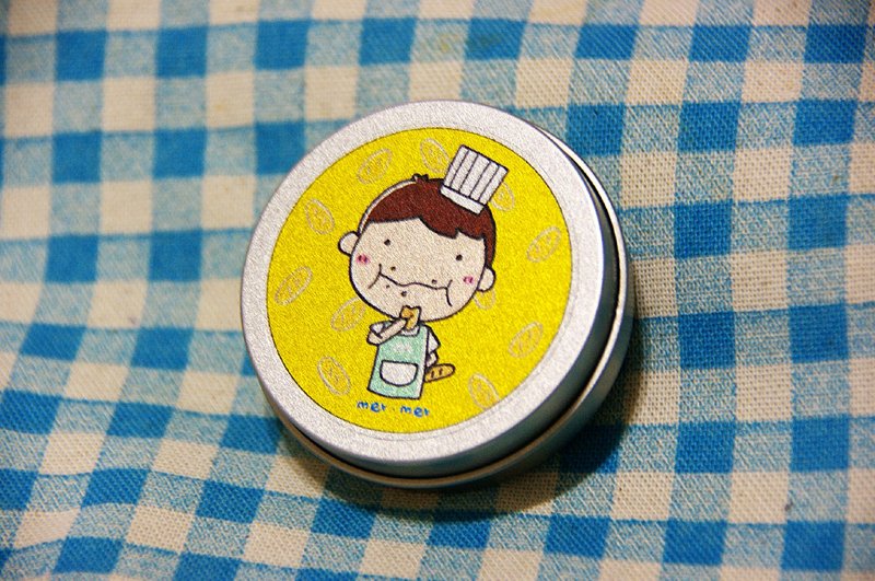 mer·mer 食物贴纸(含铁盒) - 贴纸 - 纸 多色