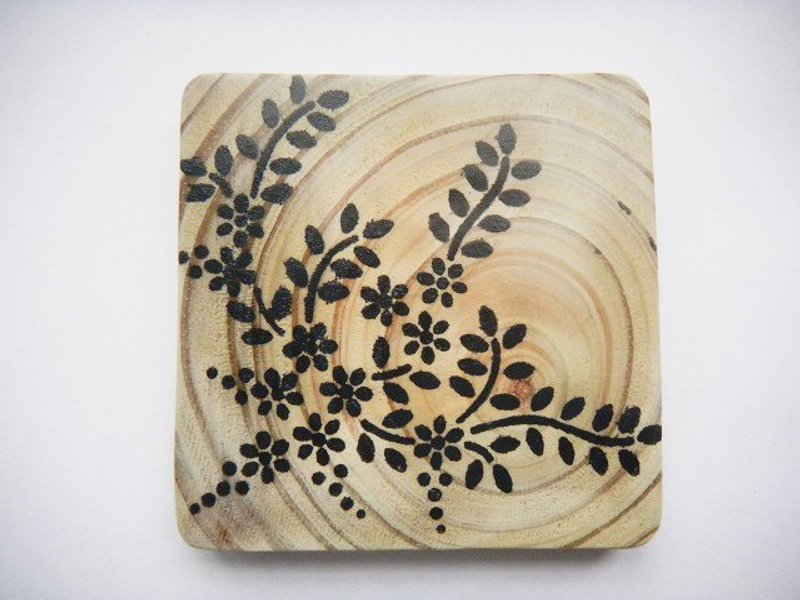 [闪耀的一角 ] 杯垫 年轮  木 原木 杂货 zakka - 杯垫 - 木头 