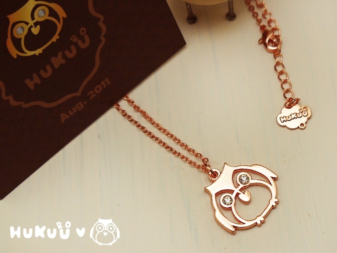 §HUKUROU§饰品·杂货§《猫头鹰守护系列》项链-3色 - 项链 - 其他金属 