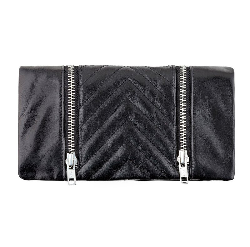 ALICE 手拿包_black / 黑色 - 手拿包 - 真皮 黑色