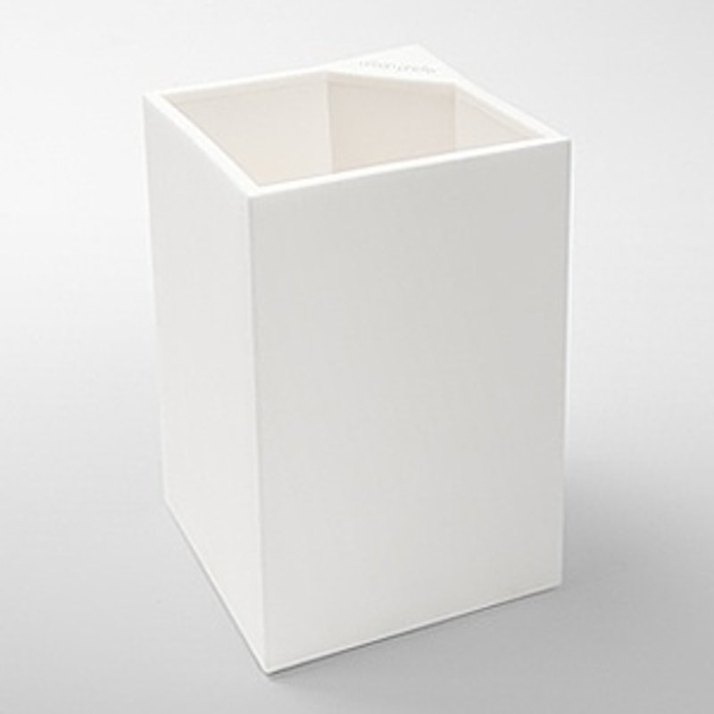 焠链笔筒 - 白 - 笔筒/笔座 - 塑料 白色