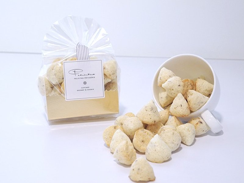 【Felicitas Pâtissérie】 玫瑰马林糖 Meringue Rose(袋装)/减糖配方 - 零食/点心 - 新鲜食材 粉红色