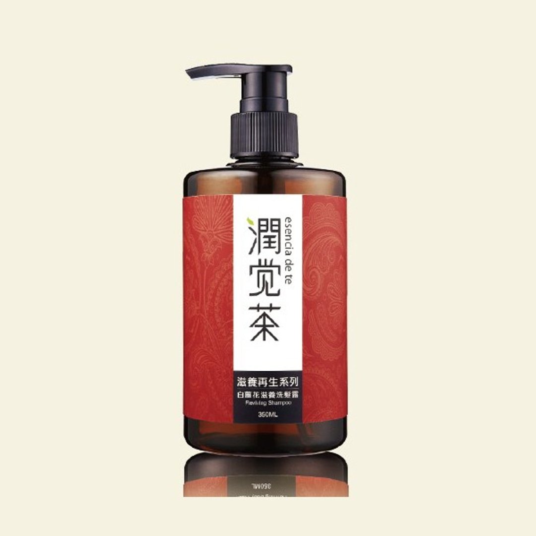 【茶宝 润觉茶】白姜花滋养洗发露350ml 香氛 圣诞礼物 交换礼物 - 洗发用品 - 植物．花 红色