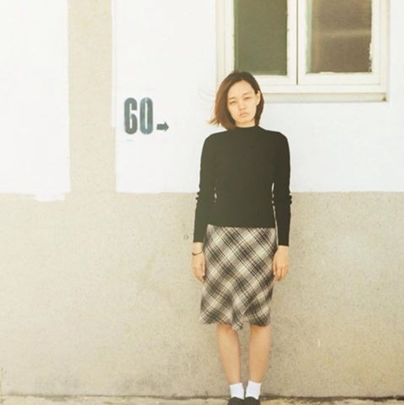 │千金难买早知道│格子VINTAGE/MOD'S - 裙子 - 其他材质 