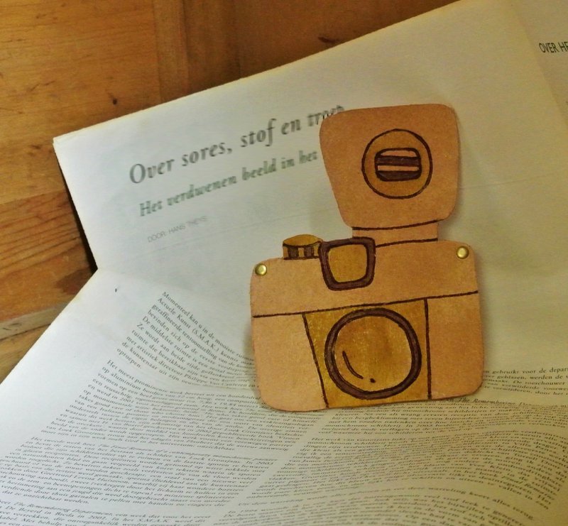 【 T - C 】证件套 卡套 牛皮 相机  Lomo  复古 古着 - 证件套/卡套 - 真皮 