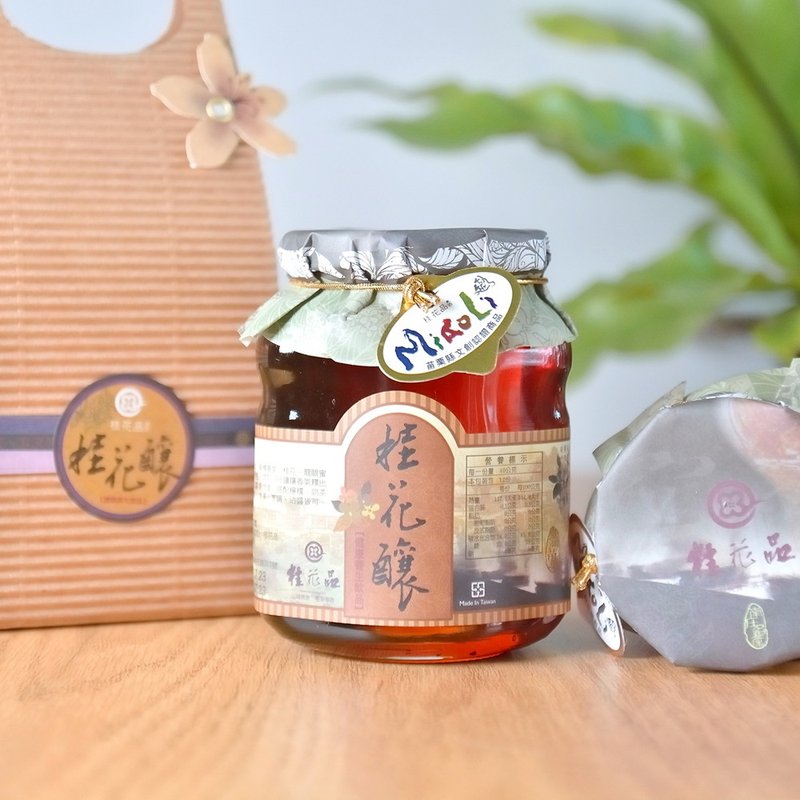 【桂花酿】Osmanthus Syrup (480g) - 果酱/抹酱 - 新鲜食材 橘色