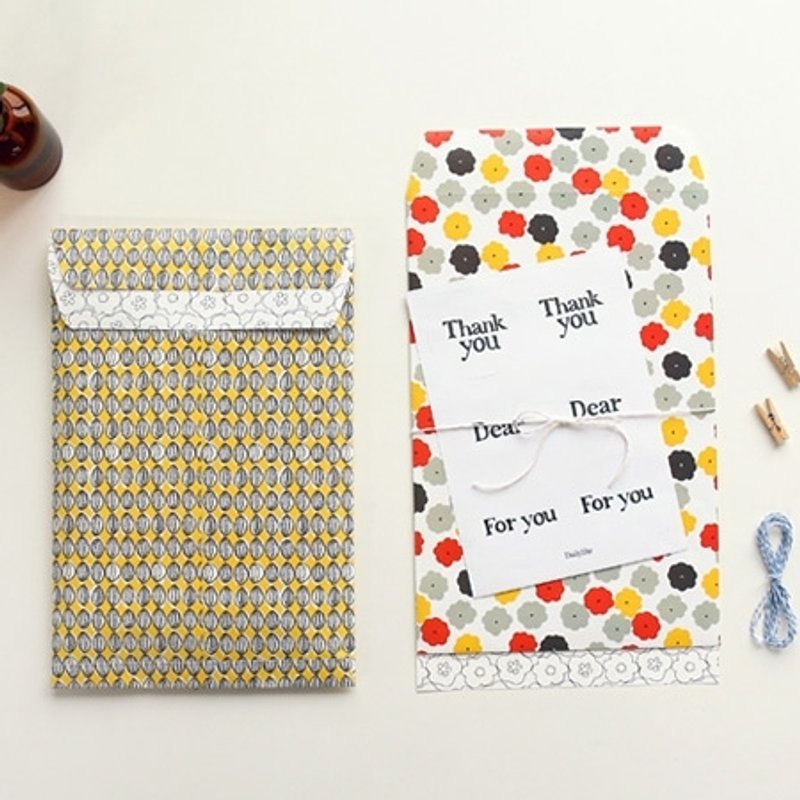 北欧风包装纸袋组V2-04 Blossom,E2D98911 - 信封/信纸 - 纸 多色