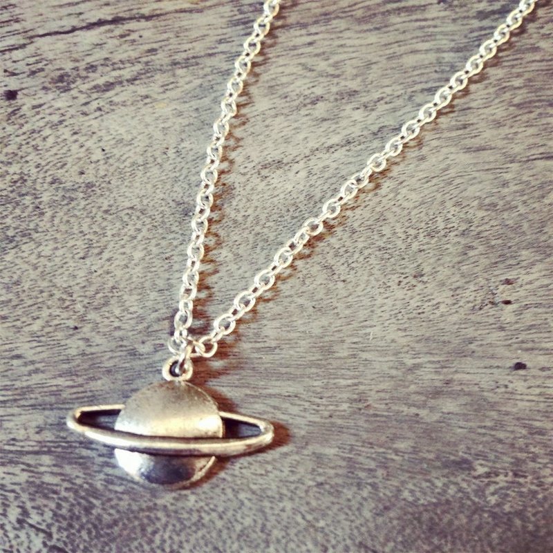 【Story Necklace 故事项链】梦想土星 - 项链 - 其他金属 