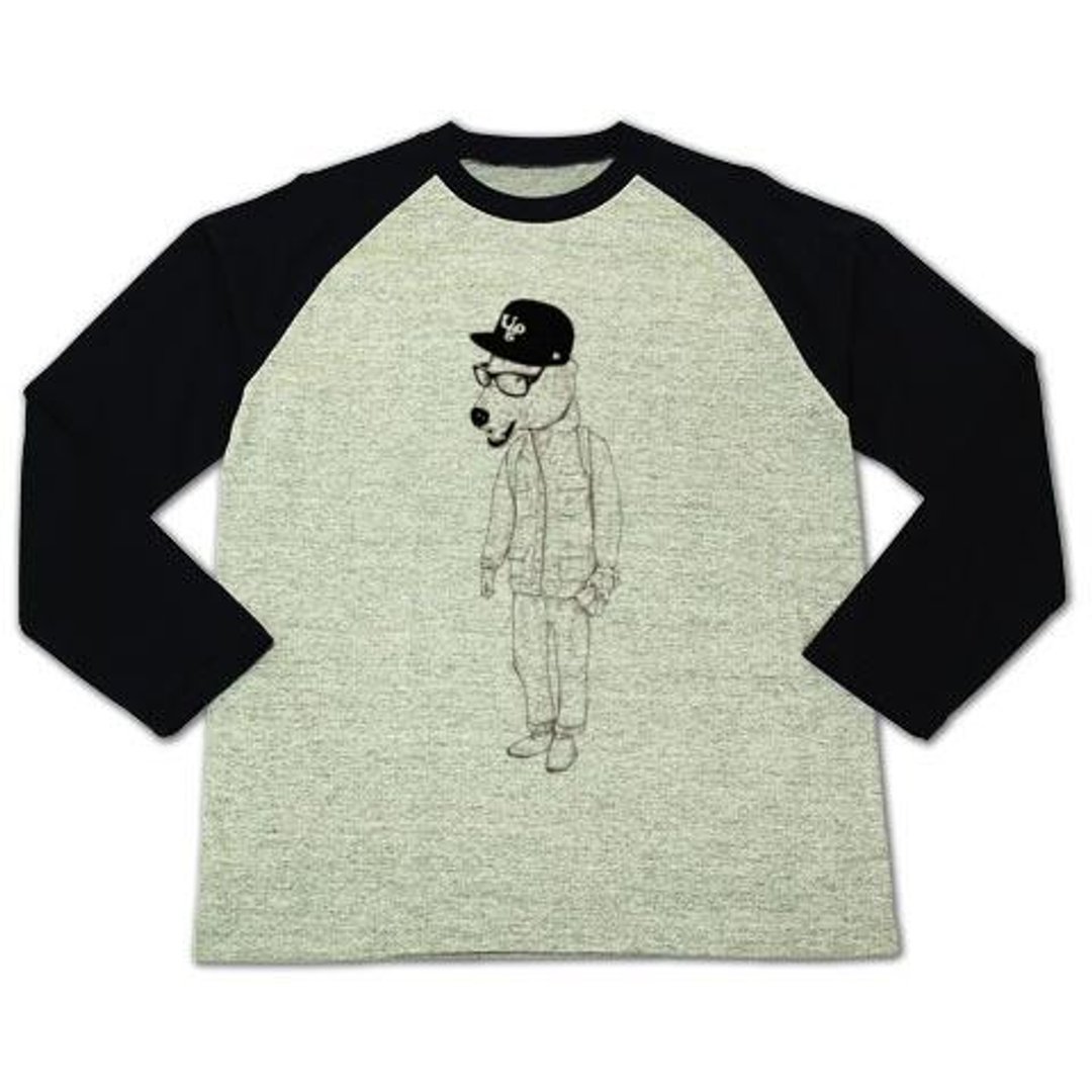 polar bear UOG (Raglan sleeve) - 男装上衣/T 恤 - 其他材质 