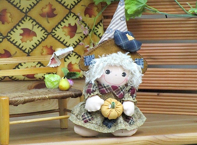 wonderland22 布娃娃 | 9月秋收小娃 - 玩偶/公仔 - 其他材质 咖啡色