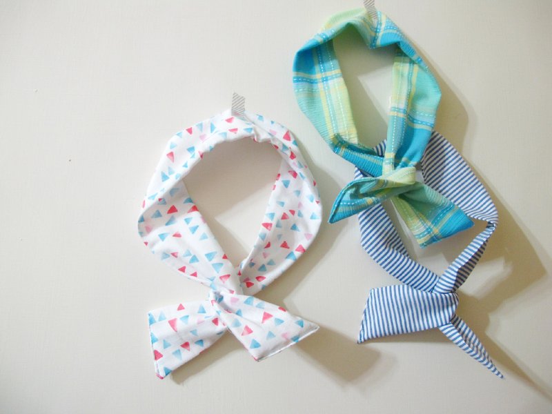 :: 尾鱼蛋饼:: 弯弯的兔耳朵发带/清新色 - 发带/发箍 - 其他材质 多色