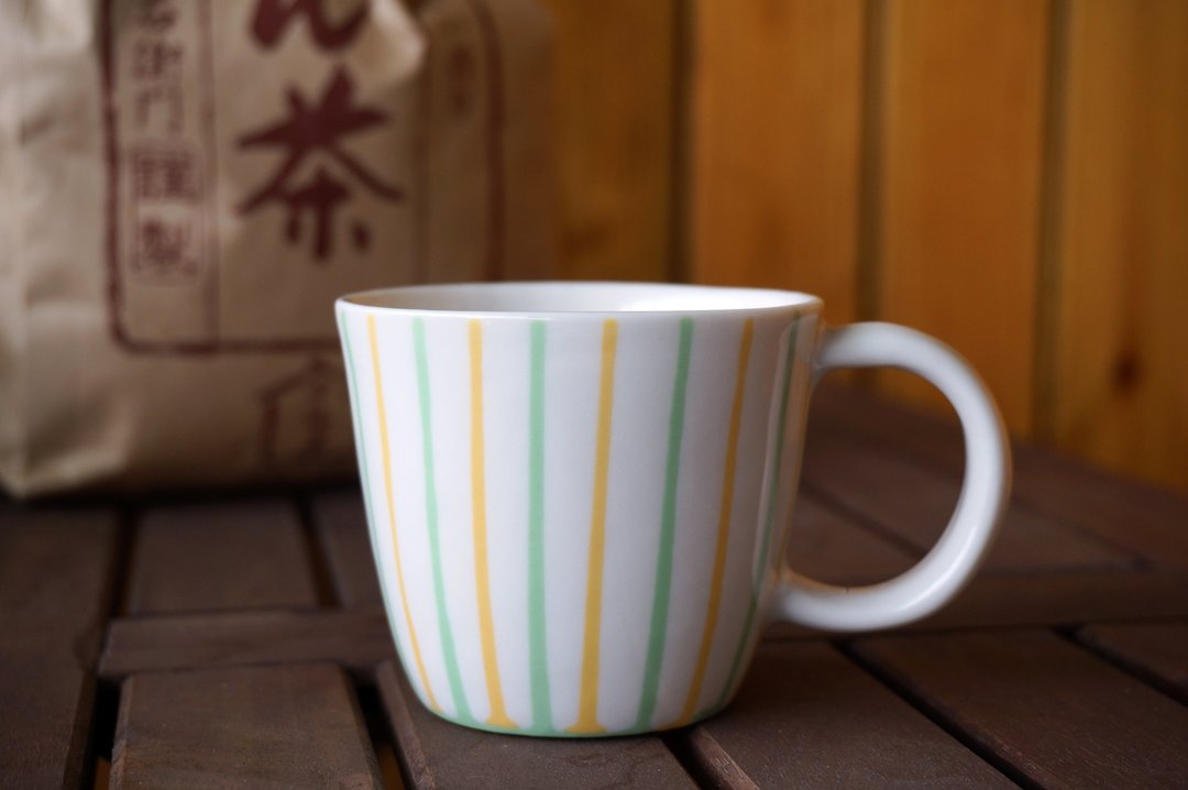 双色line系列 小杯 - 咖啡杯/马克杯 - 瓷 黄色