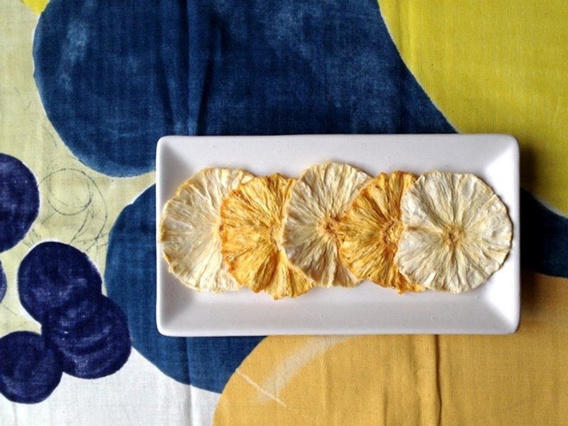 微田水气果干*恋爱习作(金钻凤梨口味) - 水果干 - 新鲜食材 黄色