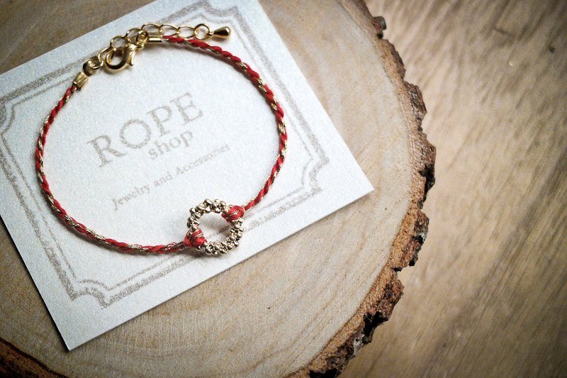 ROPEshop之【小花圈】系列手链。 - 手链/手环 - 其他金属 金色