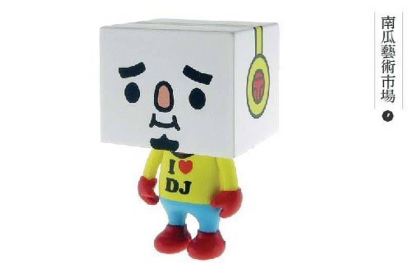 豆腐人公仔 - DJ TO-FU - 其他 - 塑料 白色
