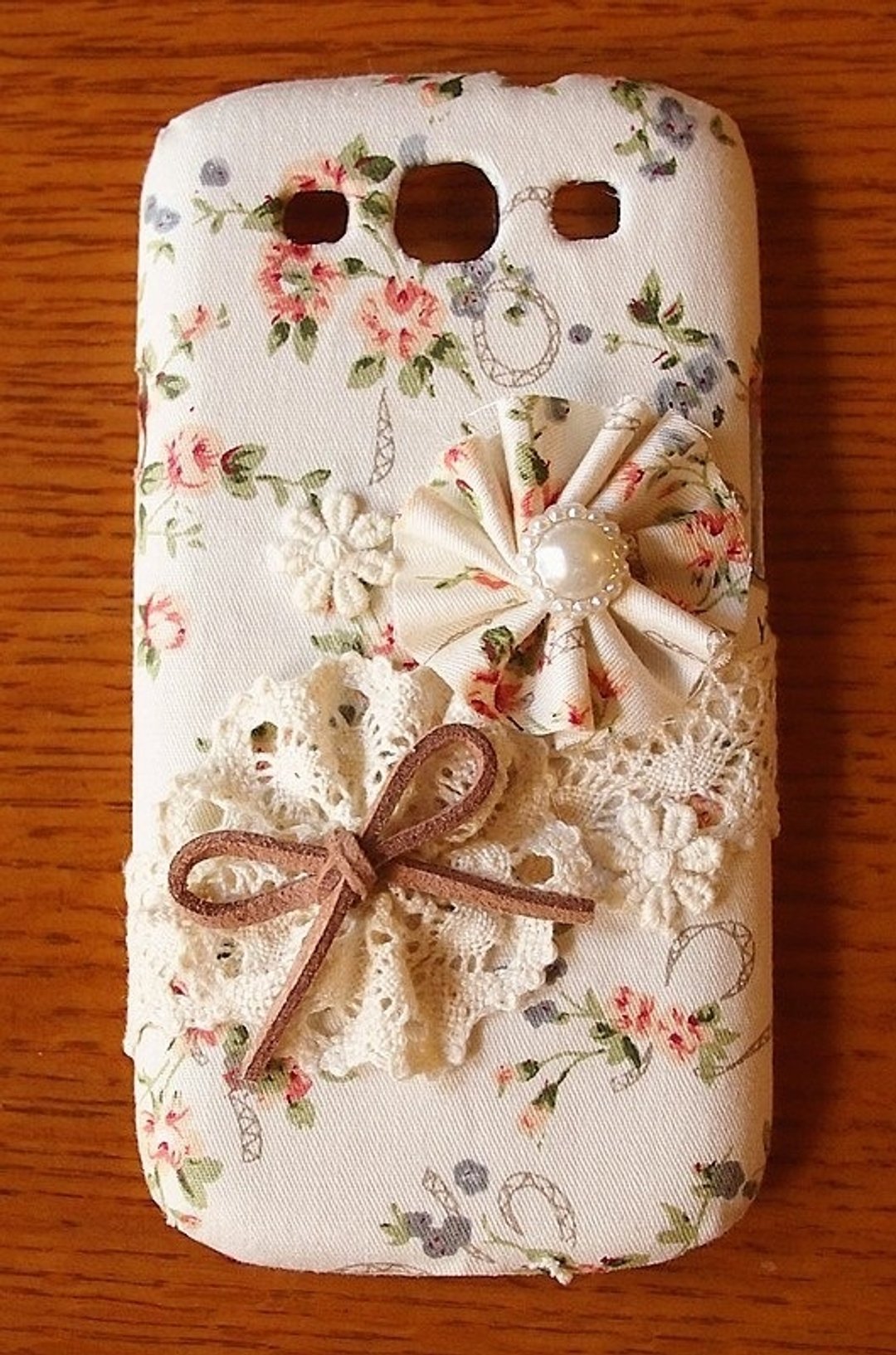 布艺 维多利亚花园 保护套 手机壳 Samsung Galaxy S7 S6 S5 S4 mini Note 5 4 3 Note 2 - 手机壳/手机套 - 其他材质 