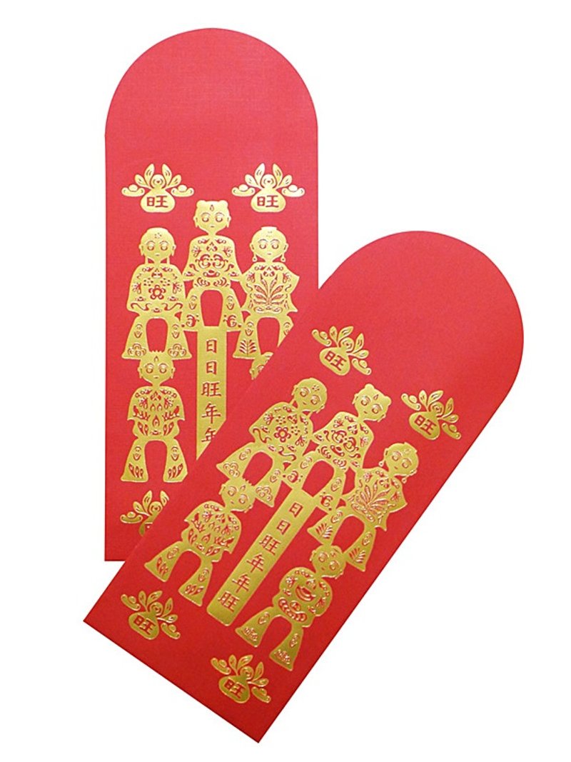 旺童红包袋 - 红包/春联 - 纸 红色