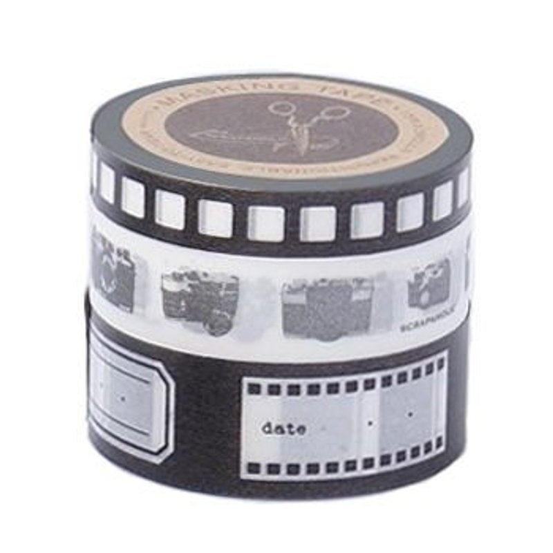Marks Masking Tape MT和纸胶带 摄影-金属黑色(SCH-MKT6-MBK) - 纸胶带 - 纸 黑色