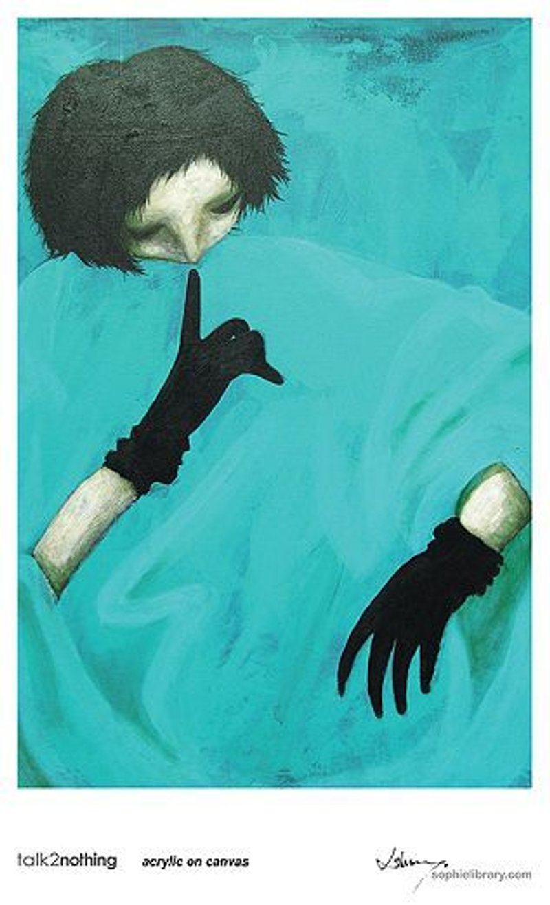 talk2nothing 进口纸明信片 - 卡片/明信片 - 纸 