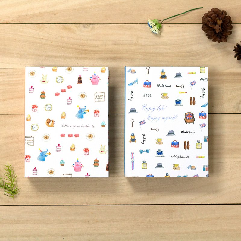 柏格文具x品味生活【50K精装回忆相册】两款设计 - 相簿/相册 - 纸 多色