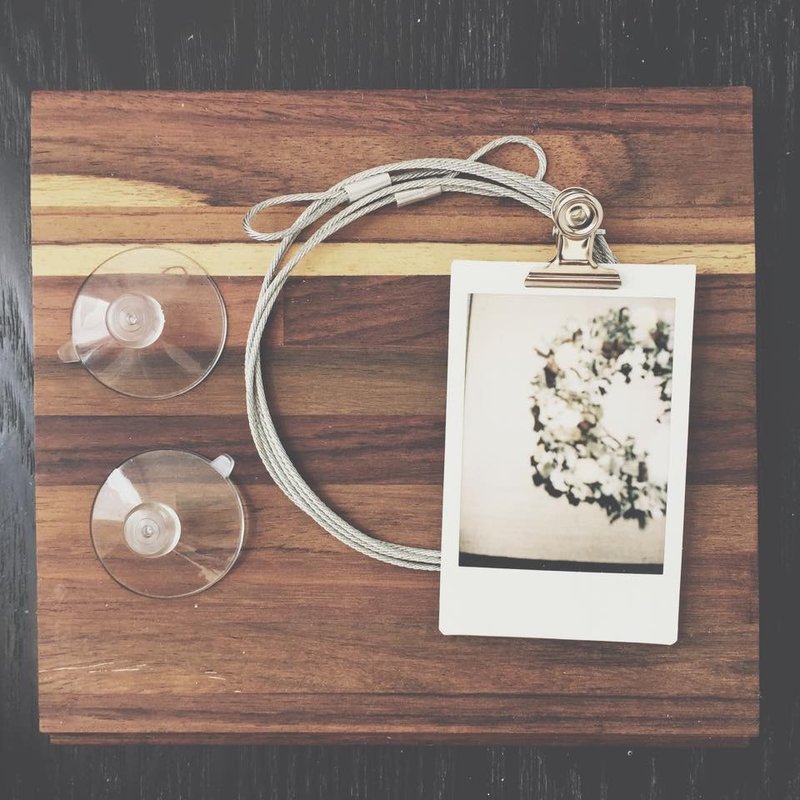 双环金属相片绳+金属夹 - 挂绳/吊绳 - 其他金属 灰色