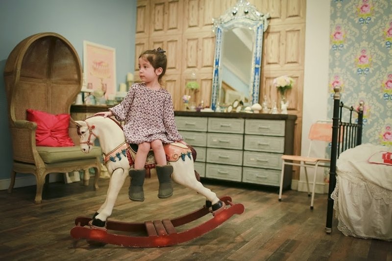 2014 秋冬 Christy & Fang  典雅几何花苞丝绸裙 - 其他 - 棉．麻 紫色