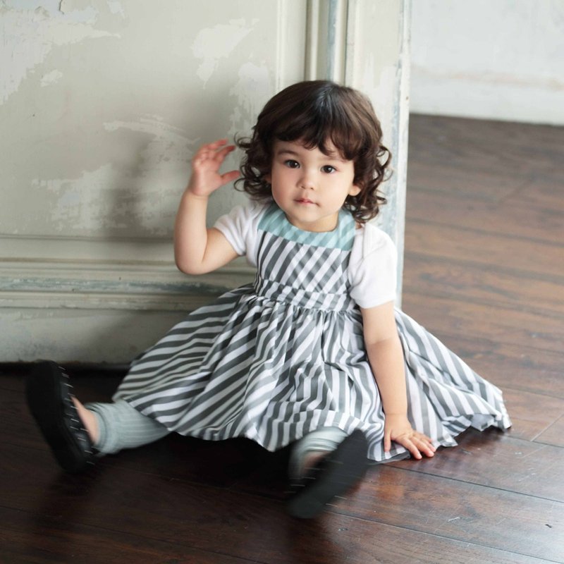 MARLMARL儿童用餐围裙_女孩 / 条纹(Baby 80-90cm) - 其他 - 防水材质 多色