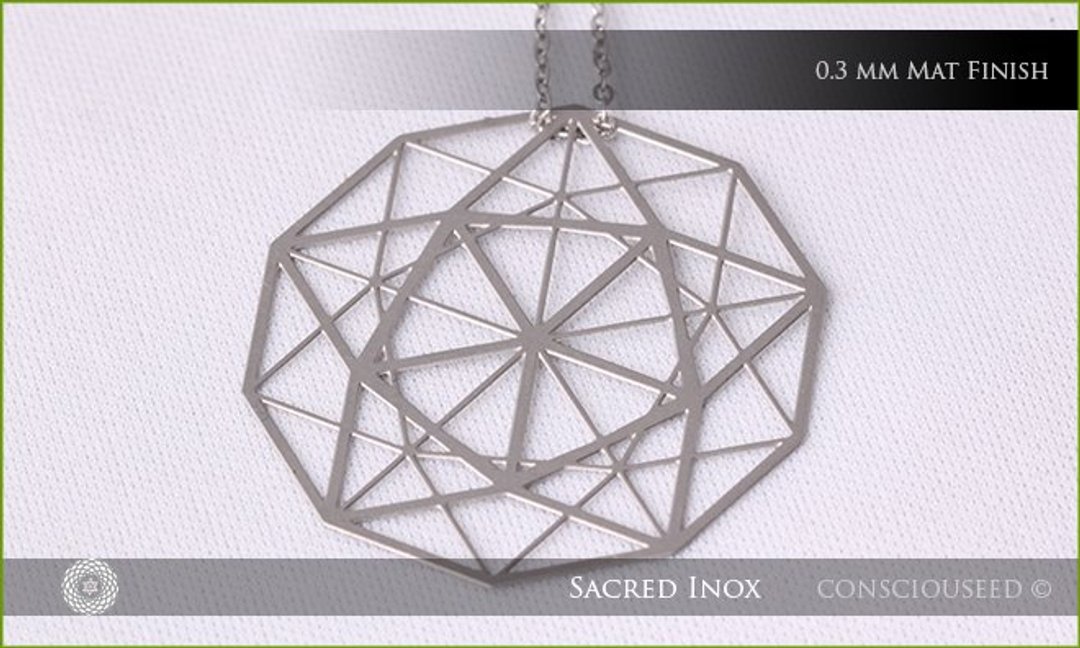 盖亚的网络 Gaia’s Grid - 项链 - 其他金属 灰色