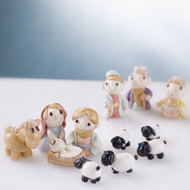 手工陶作－圣诞主角。摆设 - 花瓶/陶器 - 其他材质 多色