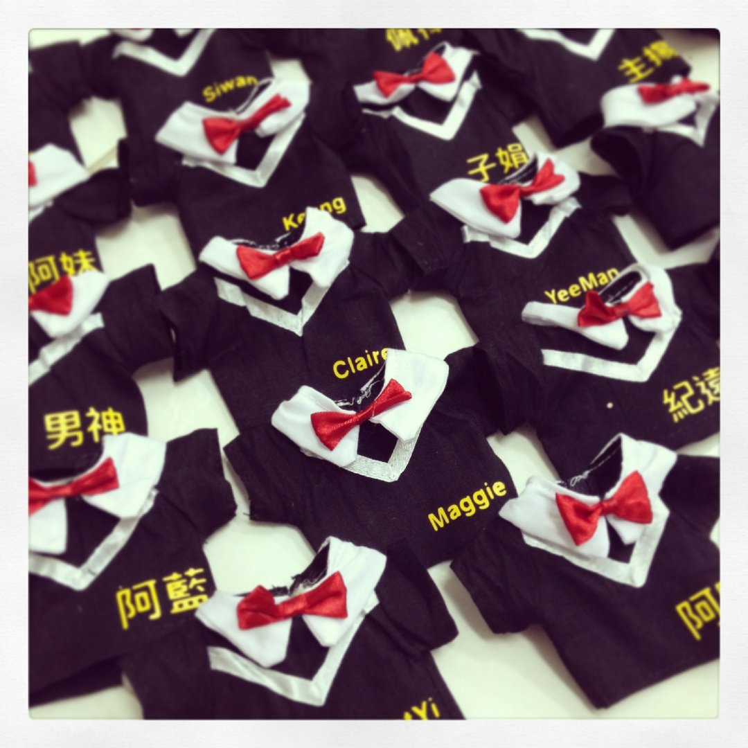 加购商品--毕业小熊--衣服印字(中文字) - 其他 - 其他材质 