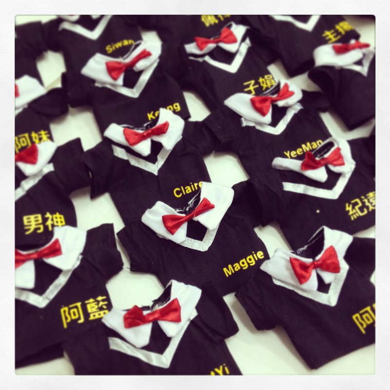 加购商品--毕业小熊--衣服印字(中文字) - 其他 - 其他材质 