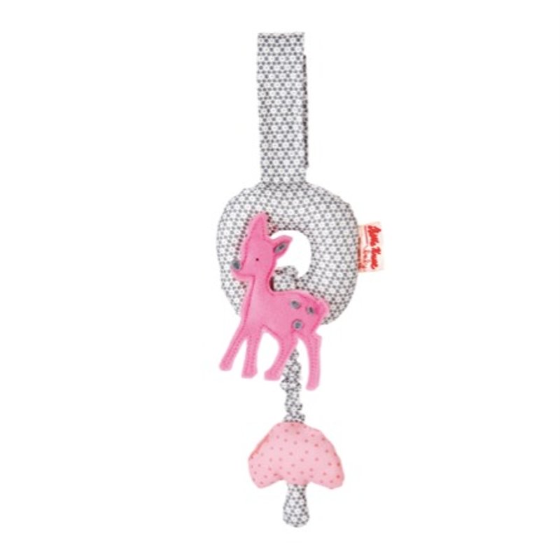 德国百年品牌Käthe Kruse 小鹿吊挂玩偶 - 玩具/玩偶 - 棉．麻 多色