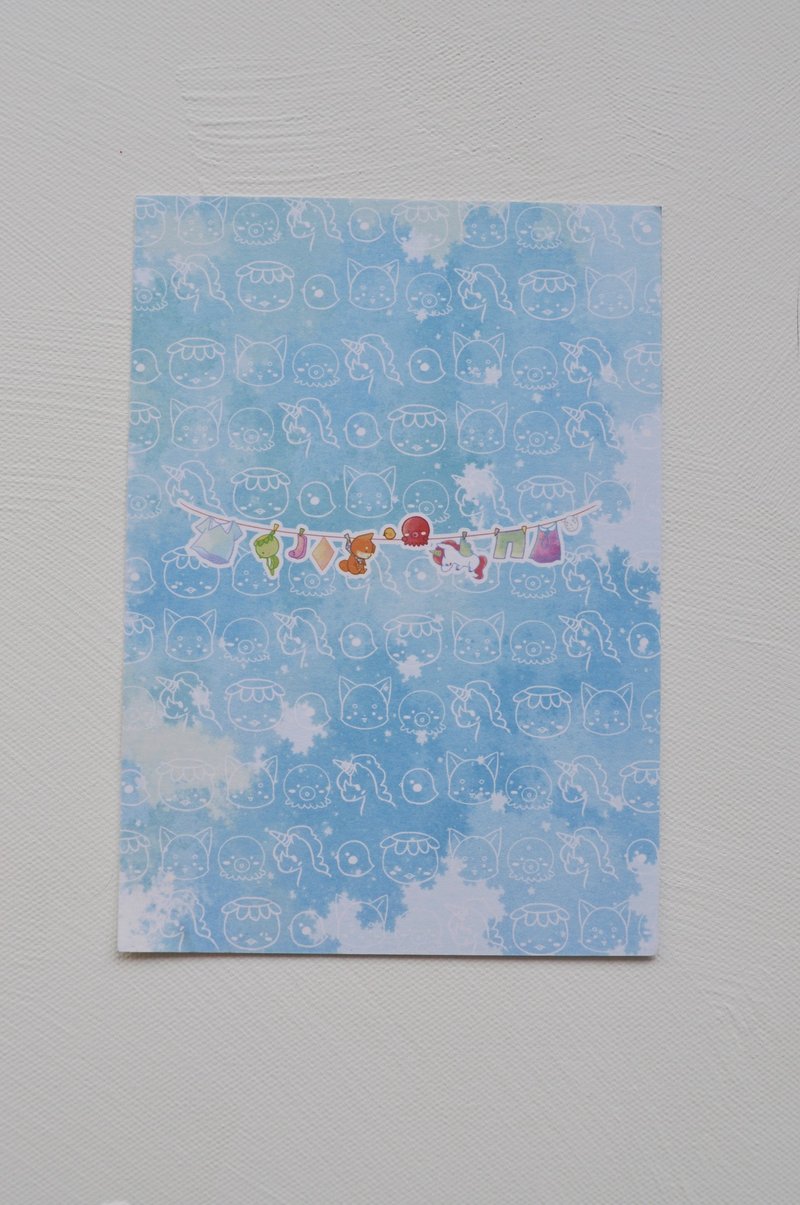 出7蛋鸡蛋款双面象牙卡明信片 - 卡片/明信片 - 纸 多色