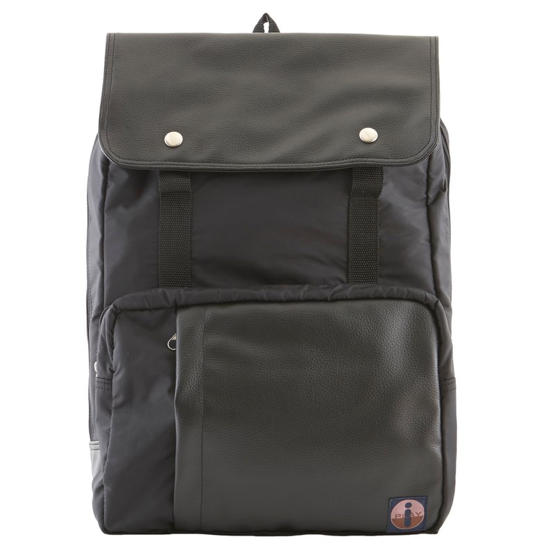 经典时尚后背包(纯手工) 商标已有注册 - 后背包/双肩包 - 其他材质 黑色