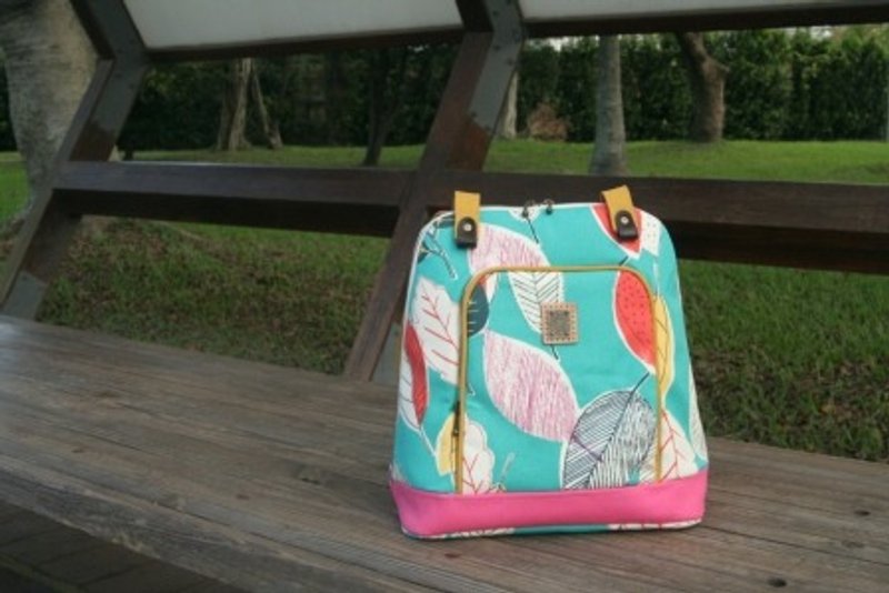 假日风情双背包 - 侧背包/斜挎包 - 其他材质 绿色