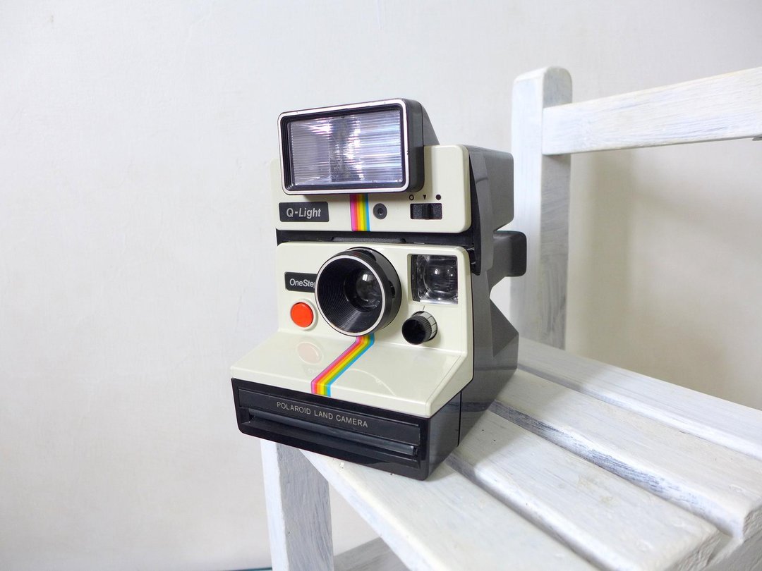 【 Studio 5629 】 vintage 复古 古董 拍立得 Polaroid 白彩虹机+Q LIGHT送相机包-已卖出 - 相机 - 其他材质 