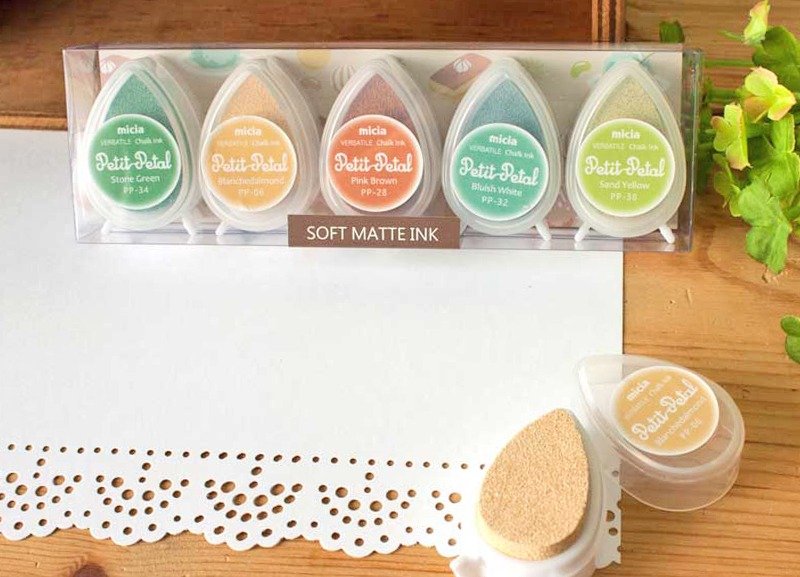 Petit Petal 多功能花瓣粉彩印台-6 - 其他 - 塑料 